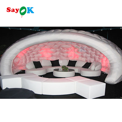 Lều quả cầu bơm hơi Lều bơm hơi thương mại di động để khuyến mãi Triển lãm thương mại Kháng gió