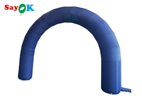 Vòm bơm hơi màu xanh không thấm nước cho các sự kiện quảng cáo khai mạc