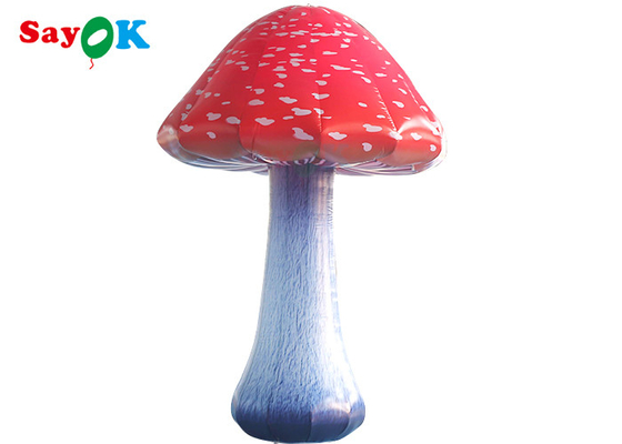 Trang trí ánh sáng bơm hơi 3m Bữa tiệc quảng cáo Led Light Mushroom