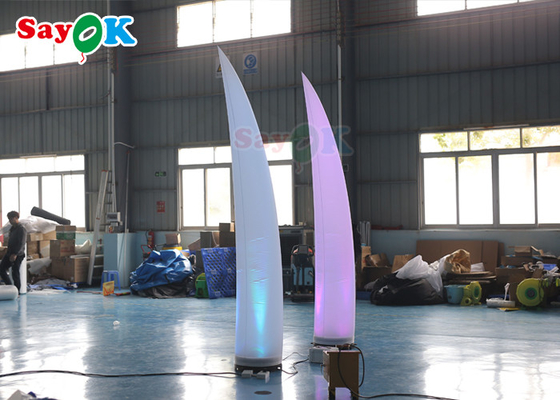 Đèn LED ngà voi độc đáo Đèn cột bơm hơi Ống đèn trang trí đám cưới