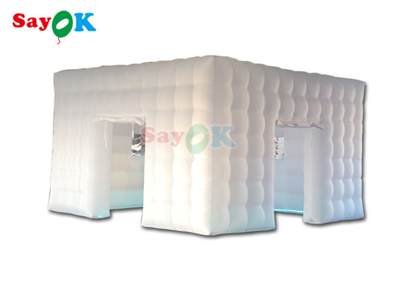 PVC tự động Trại sân cỏ bơm đêm Câu lạc bộ Trại tiệc cube bơm