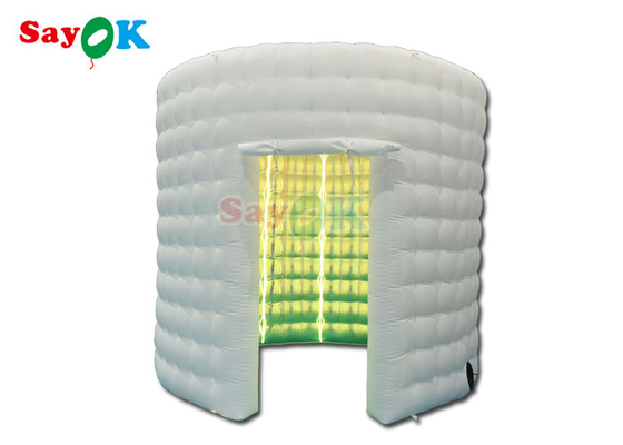 ROHS Ống chụp ảnh trắng bơm lên tường Selfie Backdrop Photo Booth
