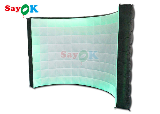 Đường nền phòng trưng bày hình ảnh cong portable