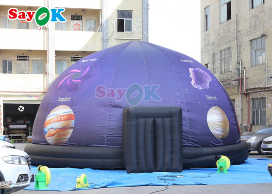 3d Projection Planetarium Inflatable Dome Tent 360 độ Full Dome Projection Home