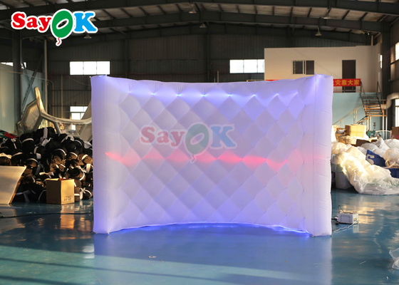 Màn hình mới hấp dẫn Led Wall Inflatable LED White Photo Booth Wall For Event
