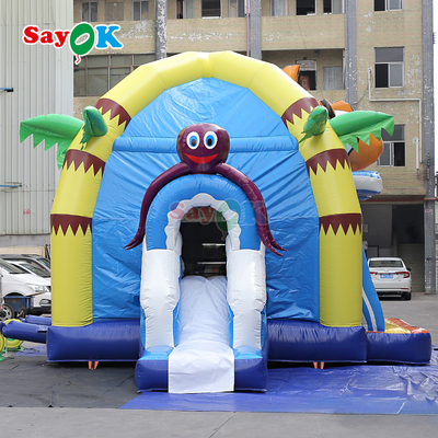 Bright Cartoon Bức tranh nổi lâu đài Bounce House cho trong nhà & ngoài trời trẻ em bữa tiệc và sử dụng chăm sóc ban ngày
