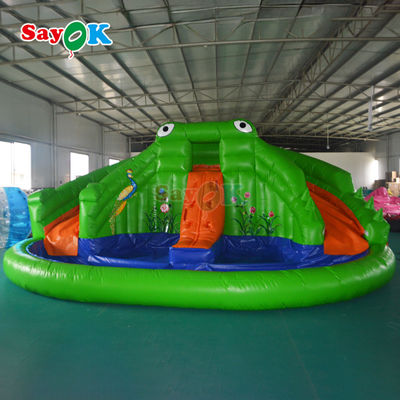 Sayok Commercial Inflatable Trampoline Slides Inflatable Jumping Castle Slide