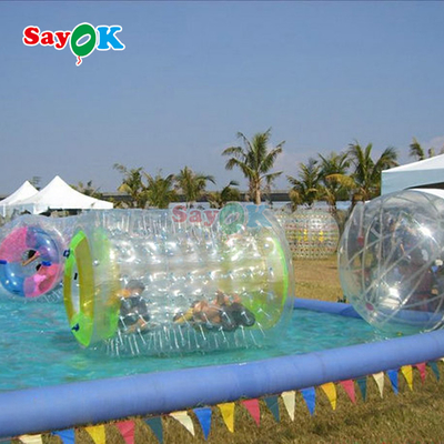 Sayok Bầu khí PVC trong suốt con người hamster Rolling Zorb Roller Ball Nước đi bộ bóng chơi cho đồ chơi nước