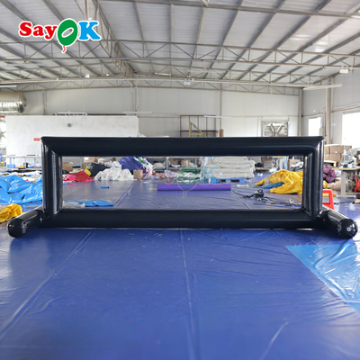 PVC sân bóng chuyền bơm lên hồ bơi sân bóng chuyền nước bơm lên cho các trò chơi nước ngoài