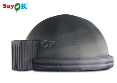 360 Dome Projection 5 / 6m Lều thiên văn bơm hơi di động màu đen