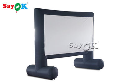 Màn hình phim sân sau bơm hơi Công viên chủ đề Màn hình phim ngoài trời bơm hơi 3m × 2,55mH