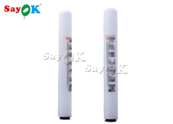 Cột đèn LED bơm hơi 0,63x5mH cho sự kiện / trang trí sân khấu