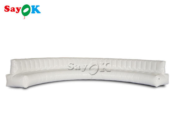 Nội thất đa chức năng màu trắng cong 6.367m Sofa hơi thổi hơi