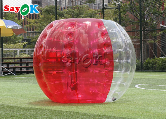 Trò chơi bóng bơm hơi Trò chơi ngoài trời TPU PVC Body Zorb Quả bóng đá bong bóng trong suốt