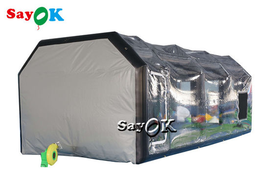 Lều bơm thông minh 8x4x3mH Đen Lều bơm không khí di động không khí ngăn bơm xe