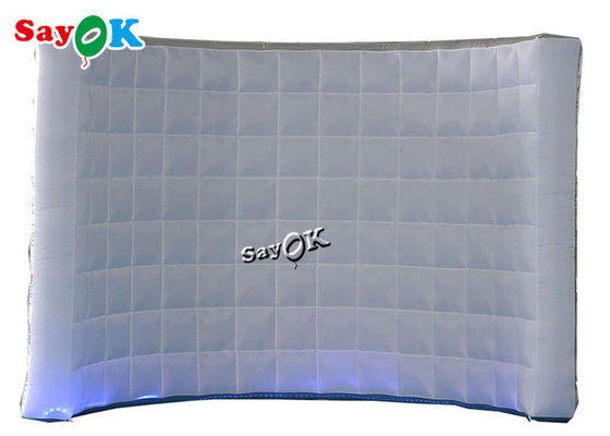 Studio Ảnh chuyên nghiệp Bạc Led Phông Nền Bơm Hơi Chụp Hình Treo Tường 3x1.5x2.3mH Cho Tiệc Cưới