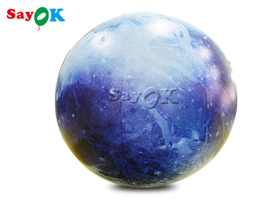 40 inch tùy chỉnh trang trí chiếu sáng bơm hơi Bong bóng hành tinh Pluto