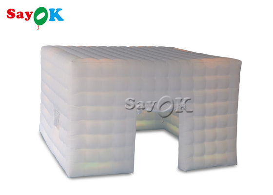 Lều bơm hơi ngoài trời Lều vuông bơm hơi tùy chỉnh 6m 20ft Tiệc cưới sự kiện