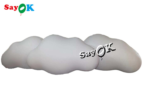 Sản phẩm bơm hơi tùy chỉnh 3m 10ft Treo trần Bóng mây PVC với đèn LED