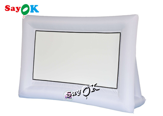 Màn hình phim Blow Up Màn hình máy chiếu bơm hơi bằng vải Oxford 4,2x3m dành cho các địa điểm công cộng ngoài trời