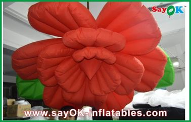 Wedding Inflatable chiếu sáng trang trí / Red Inflatable hoa chiếu sáng