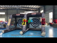 OEM Trò chơi thể thao bơm hơi Lễ hội lễ hội Bổ bơm hơi ném mũi tên Bổ ném hai làn đường
