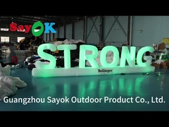 trang trí ánh sáng bơm hơi