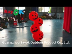 4.9ft Dưa chuột hình dạng LED Inflatable Blow Up Model Inflatable Dưa chuột trang trí Halloween