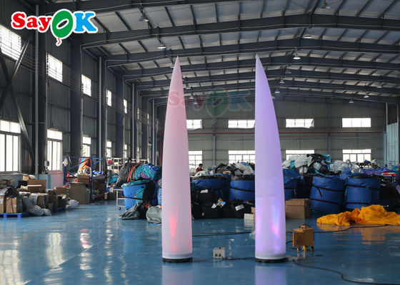 Đèn LED ngà voi độc đáo Đèn cột bơm hơi Ống đèn trang trí đám cưới