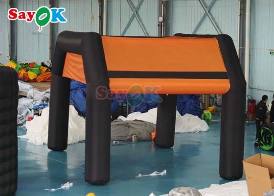 Quảng cáo Air Canopy Marquee Bảng hiển thị bơm bốn góc lều cho sự kiện