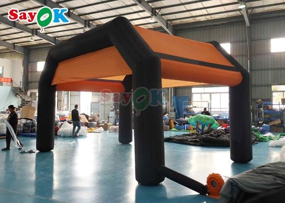 Quảng cáo Air Canopy Marquee Bảng hiển thị bơm bốn góc lều cho sự kiện