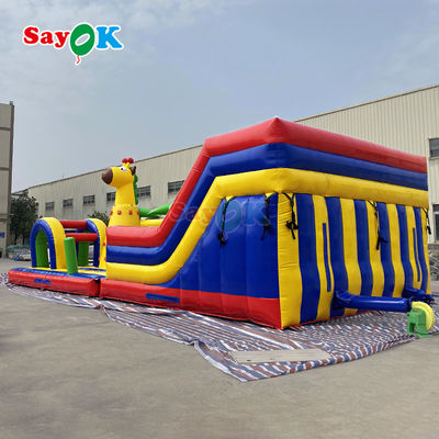 Thương mại khổng lồ Inflatable ngoài trời sân chơi công viên Inflatable Bouncer Castle khổng lồ Inflatable Trampoline Park