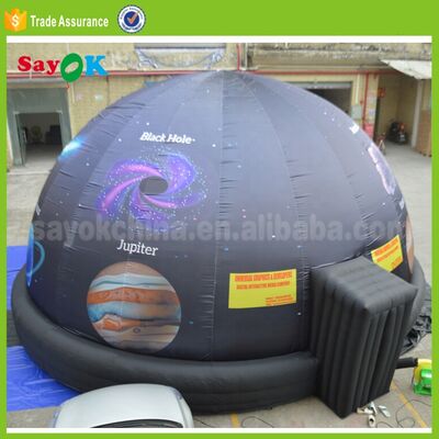 3d Cinema Tent Portable Inflatable Dome Panetarium 5m Projector Planetarium cho trường học