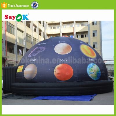 3d Cinema Tent Portable Inflatable Dome Panetarium 5m Projector Planetarium cho trường học