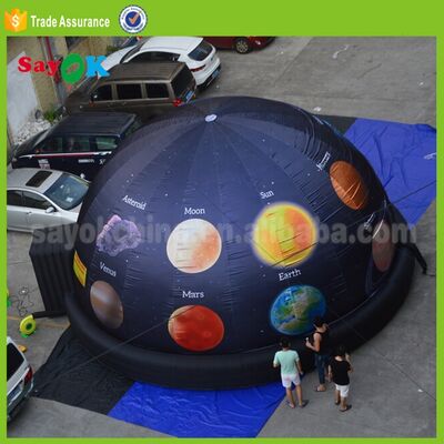 3d Cinema Tent Portable Inflatable Dome Panetarium 5m Projector Planetarium cho trường học