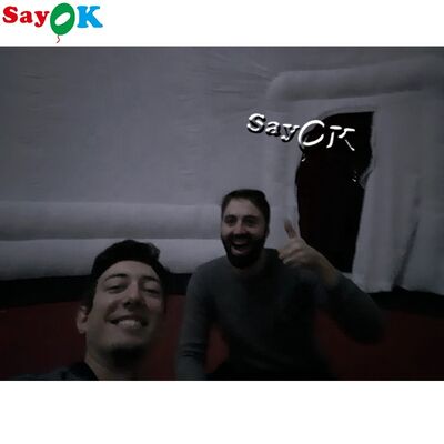 Thiết bị trường học cho trẻ em mái vòm đầy đủ 360 độ, lều chiếu phim ngôi sao di động, có thể bơm hơi, mái vòm hành tinh để bán