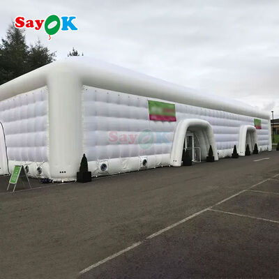 Sayok Free 3D Design PVC Tarpaulin Ống cắm lớn Tòa nhà Giant Sports Stadium Lều cắm