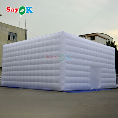 Sayok Portable Oxford Fabric 10m Lớn Đèn Đèn Air Party Cube Tent Cho Sự kiện Cắm trại ngoài trời Cho thuê