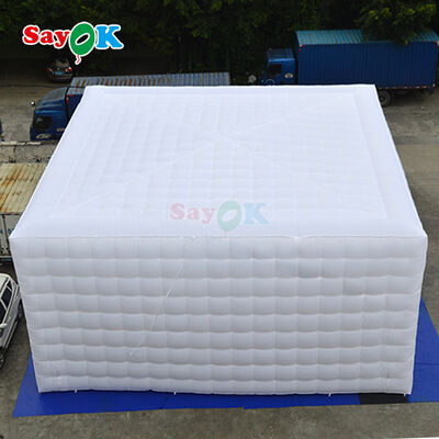 Sayok Portable Oxford Fabric 10m Lớn Đèn Đèn Air Party Cube Tent Cho Sự kiện Cắm trại ngoài trời Cho thuê
