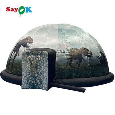 Chất lượng cao 3d Dome Plant Planetairom Astronomical Dome Galaxy Tent Portable Star Projector Inflatable Planetarium Dome Tent