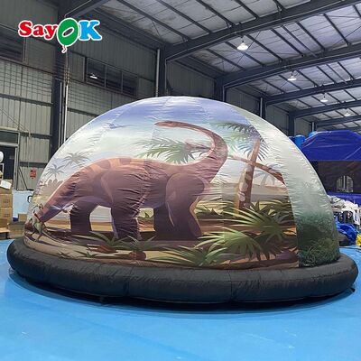 Chất lượng cao 3d Dome Plant Planetairom Astronomical Dome Galaxy Tent Portable Star Projector Inflatable Planetarium Dome Tent
