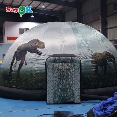 Chất lượng cao 3d Dome Plant Planetairom Astronomical Dome Galaxy Tent Portable Star Projector Inflatable Planetarium Dome Tent
