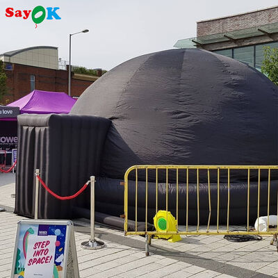 SAYOK Lái nổi Planetarium Dome Tent cho Điện ảnh Điện ảnh và Trẻ em Giáo dục trường học với máy thổi không khí và thảm sàn