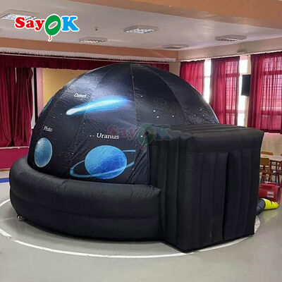 Sayok Lều chiếu mái vòm Planetarium bơm cho trường học