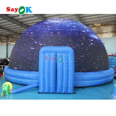 Sayok Lều chiếu mái vòm Planetarium bơm cho trường học