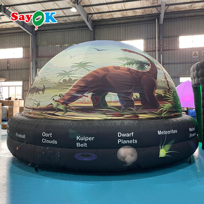 Đồ chơi Planetarium có thể thổi phồng có đường kính 5m với vải chống cháy 100% cho giáo dục trường học