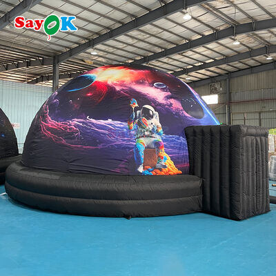 SAYOK 6m đường kính Đồ cầm không khí Planetarium Dome với 100% điện tắt và vải chống cháy cho giáo dục thiên văn học trường học