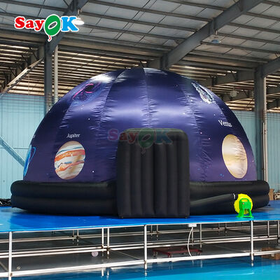 SAYOK 100% Blackout Fire-Retardant Inflatable Planetarium Dome với dịch vụ thiết kế 3D miễn phí cho các trường học và bảo tàng