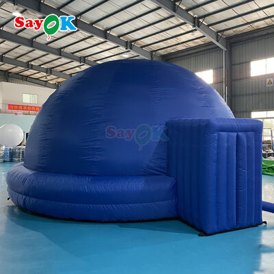 Sayok 6m Diameter Inflatable Planetarium Dome với 100% Blackout và Fire-Retardant Features cho chiếu di động