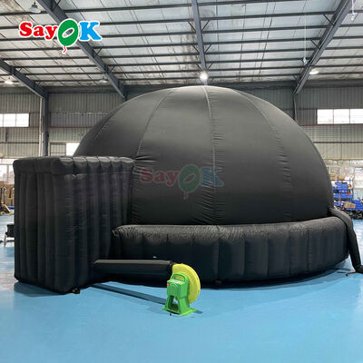 Sayok 6m Diameter Inflatable Planetarium Dome với 100% Blackout và Fire-Retardant Features cho chiếu di động